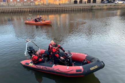 Emergency services called out to reports of a woman in the river in York