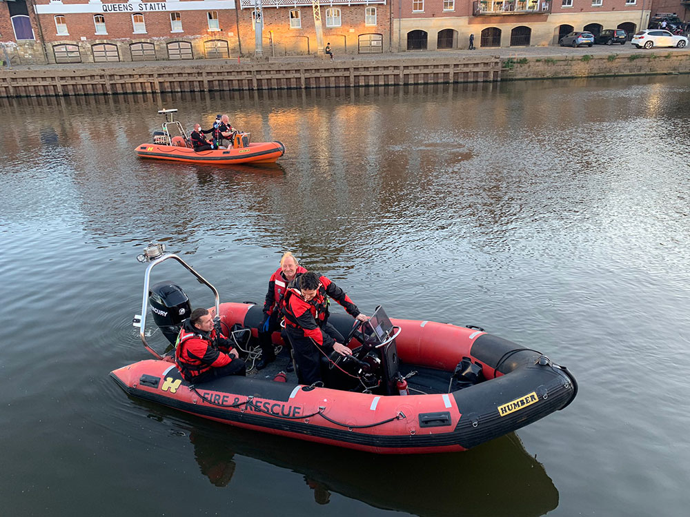Emergency services called out to reports of a woman in the river in York