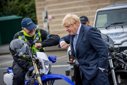 Boris Johnson visits North Yorkshire Police – Pictures