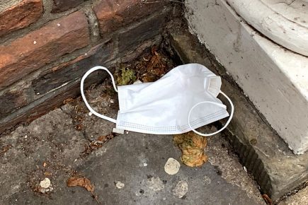Don’t pick up discarded face masks – they are a health hazard, says York expert
