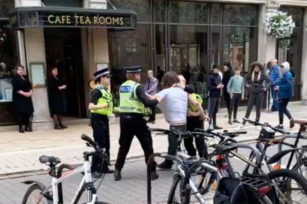 Police seek to reassure public after video emerges of forceful arrest in York
