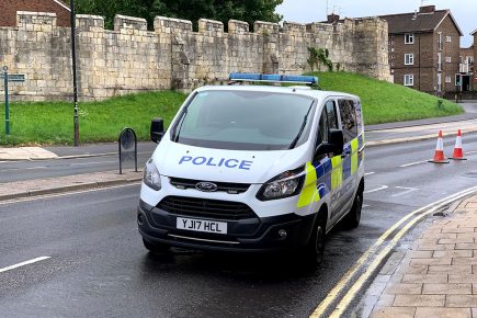 Ex-student assaulted his father before stealing his mother's car and crashing it in York city centre