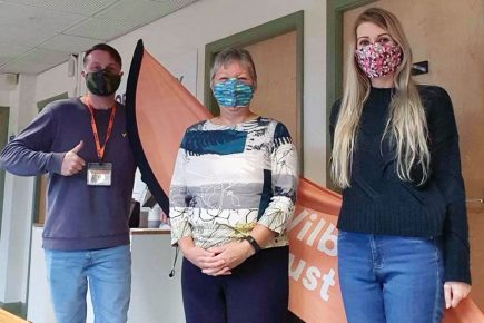 York charity receives donation of 200 face masks – from the Masketeers