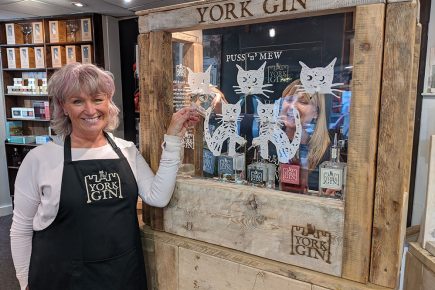 Watch: How one York shop is staying safe – thanks to five cats and the world’s first vending machine