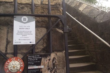 Queues outside pubs and hairdressers and one-way on the walls – York does ‘Super Saturday’