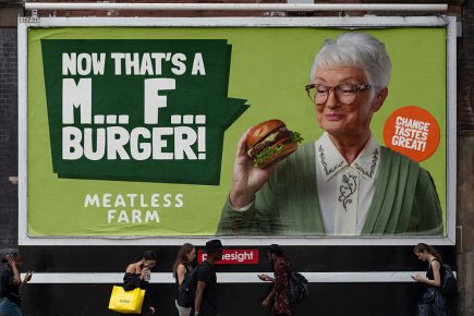 York grandmother Annie, 70, stars in provocative M*** F*** poster campaign – and she loves it