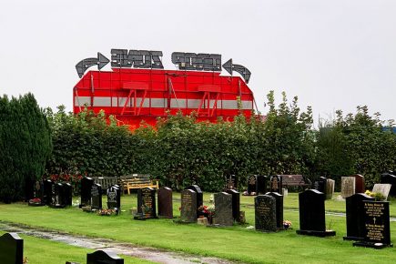 Funfair prepares to open in York – next door to a cemetery