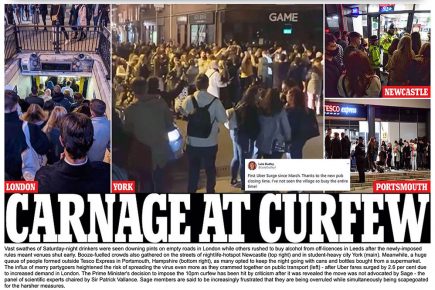 York’s post-curfew crowd singalong makes national headlines – as city police and council react