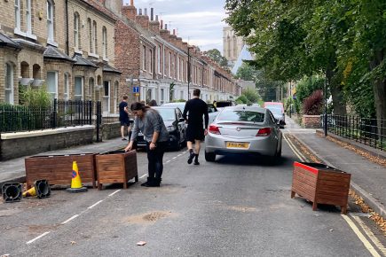 Anger boils over on first day of Groves traffic closure