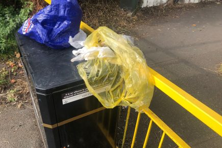 Clinical waste – including a bottle of urine – dumped at York nature reserve