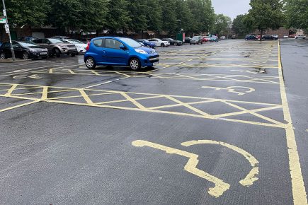 How have changes to York city centre affected residents with disabilities?