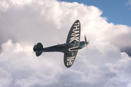 Spitfire to fly over York Hospital to say: ‘Thank U NHS’