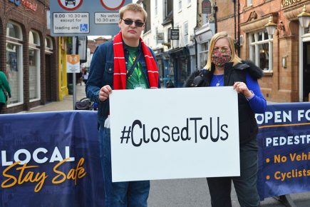 York councillors told ‘use side entrance’ to avoid a demo by disabled campaigners