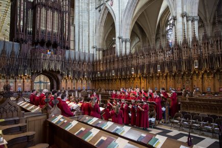 Singing returns to York Minster – with three world premieres