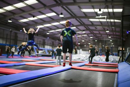 York trampoline park reopens – with a new name and ‘world class’ Covid safety