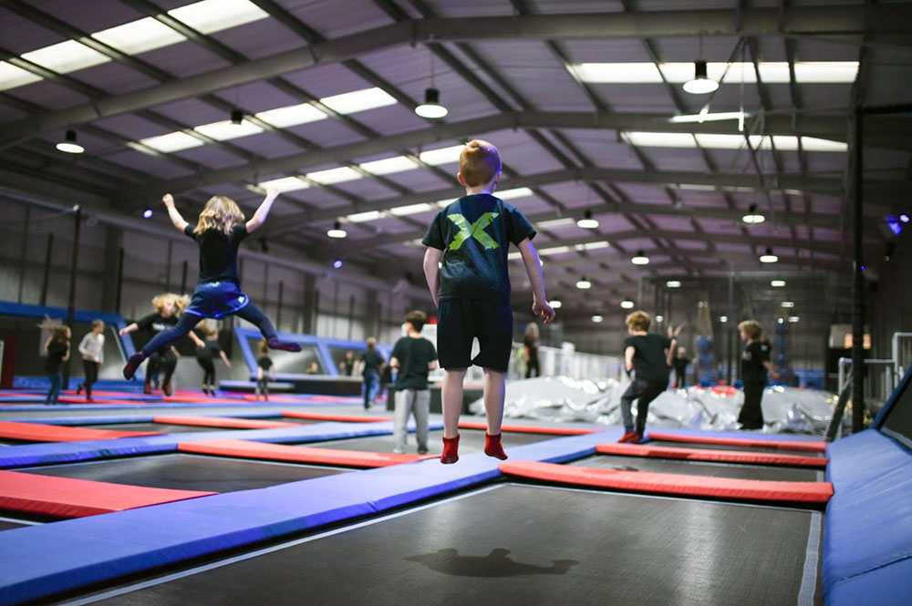 York trampoline park reopens – with a new name and ‘world class’ Covid safety