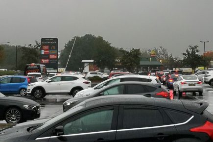 Shoppers get stuck in ‘gridlock’ at Clifton Moor – with McDonald’s staff having to direct traffic