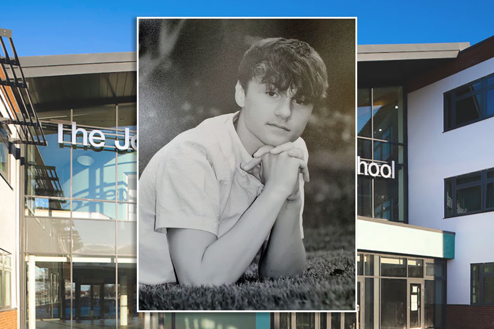 Family and friends join together in school to celebrate ‘lovely, bright’ Josh Reeson