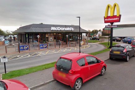 Suspected drug driver who ‘drove the wrong way’ down the A64 arrested after McDonald‘s tip-off