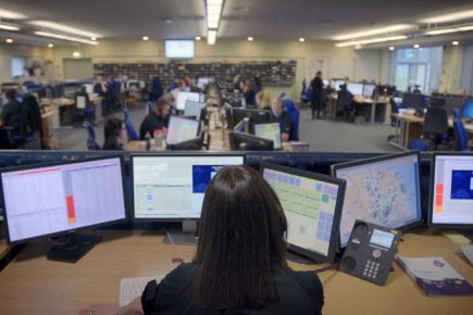 Police receive highest number of calls for 11 years