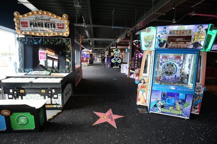 Thieves force open a gaming machine and steal cash at York family attraction