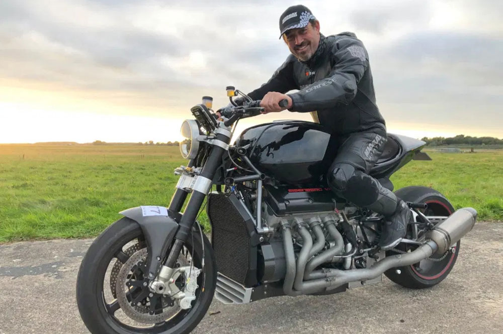 Millionaire who died in speed record bid at York took his hand off the wheel