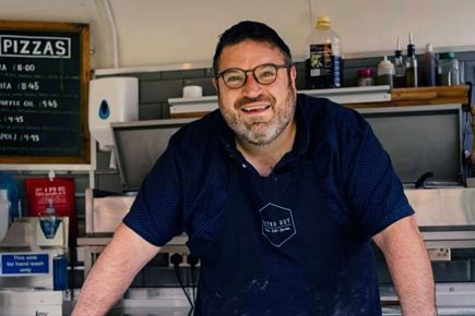 Good to go! York pizza guy serves up a double helping of charity cheer this Christmas