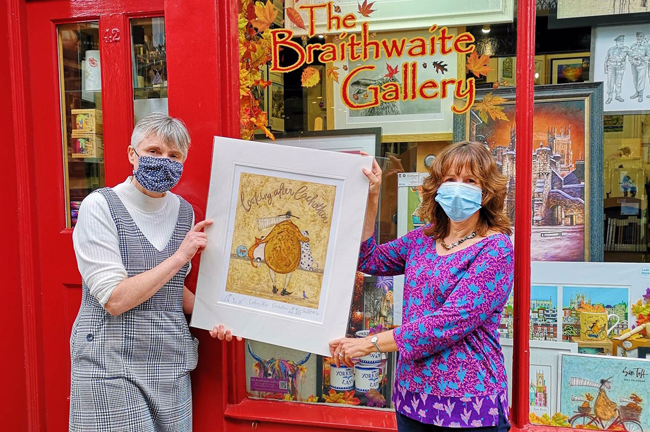 York gallery raises £4,000 for Mind – in memory of Jake
