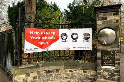 ‘Keep children at home’ plea – as twice as many pupils attend York schools than did in the first lockdown