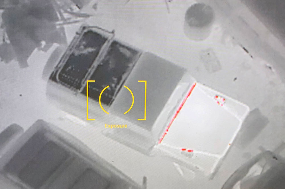 Police use night vision drone to track down suspected stolen Land Rover