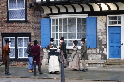 First pix: BBC drama filming in York