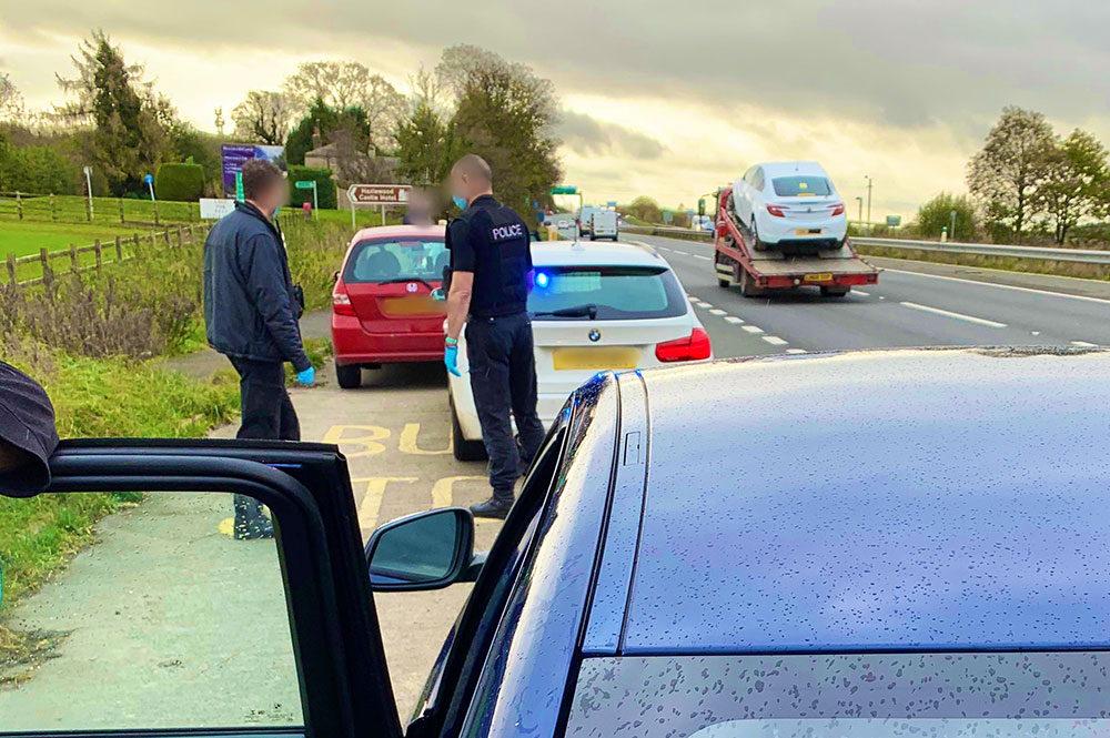 Four men arrested and tools seized after cars stopped in York