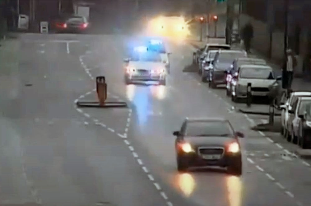 Watch: Dramatic police footage shows 80mph car chase through York