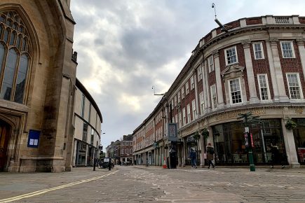 Violent disturbance in York city centre leaves five people hurt