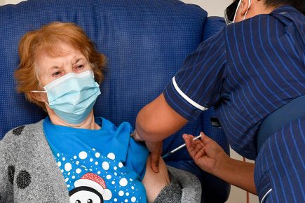 V-Day has arrived! First patient gets Covid vaccine – but York will have to wait