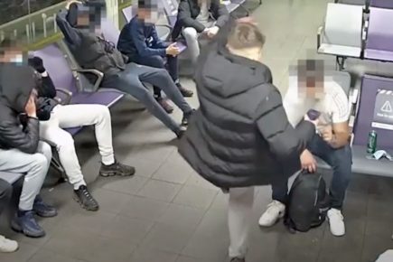 Watch: The shocking moment ‘vile bully’ kicks a boy in the head at York Station