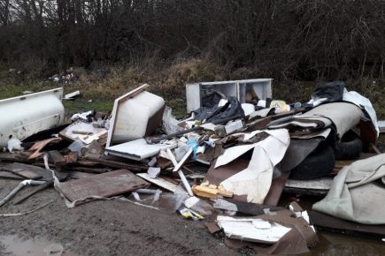 Anger over fly-tipping incident in the Selby District