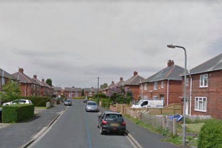 Police search for a man who smashed up a car with a golf club in Selby