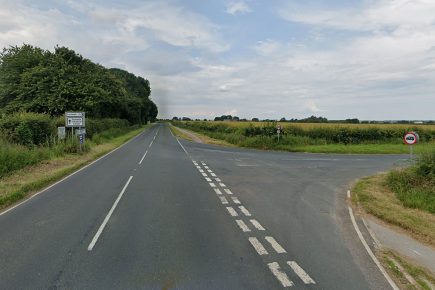 Man arrested after car found in ditch near York