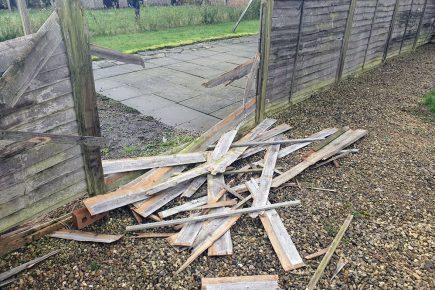 ‘We’ve had a Hot Fuzz moment today’ – Fence flattened during police chase in York