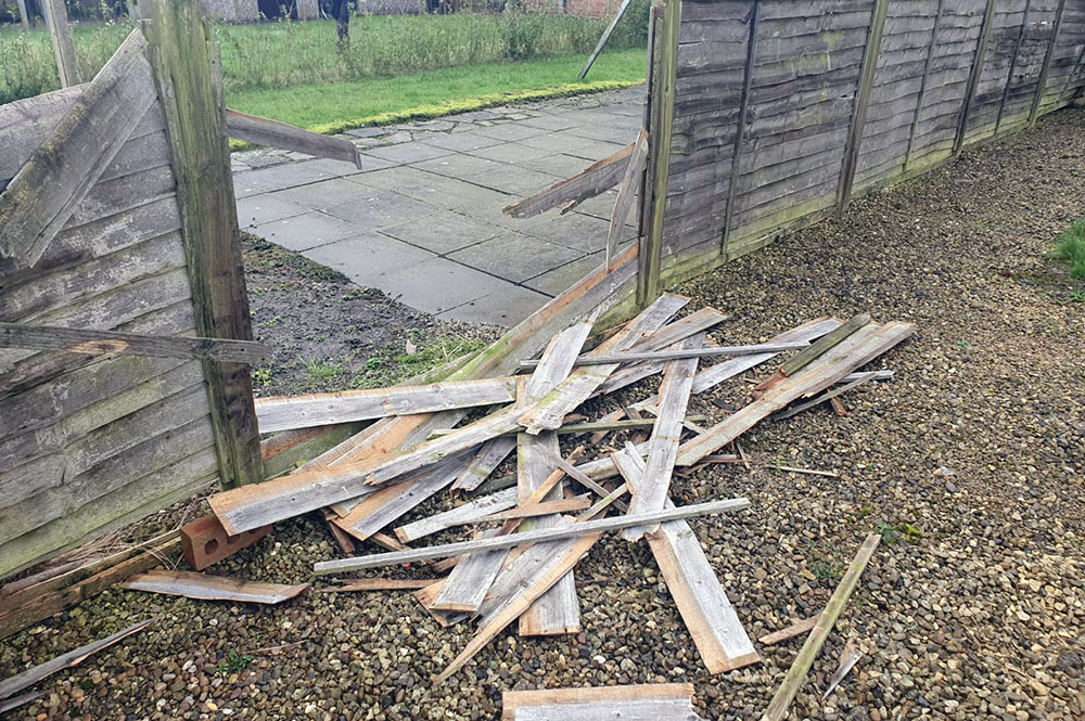 ‘We’ve had a Hot Fuzz moment today’ – Fence flattened during police chase in York