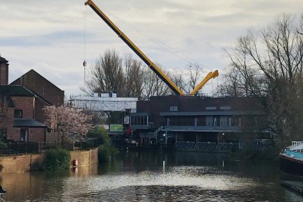 Work on the Foss Barrier delayed