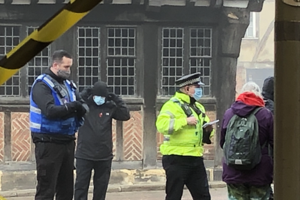 Go home! Police fine visitors who travelled from the Midlands to visit York
