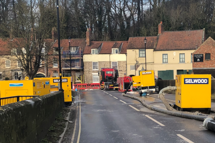 Listen: Flood pumps and pipes in Norton “tampered with” says council