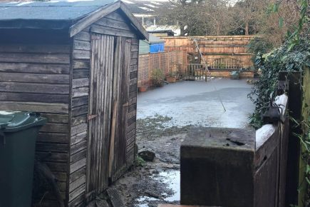 Yorkshire Water called in to deal with frozen sewage in gardens in Norton