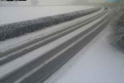 New warnings issued for snow and ice across a large part of North Yorkshire