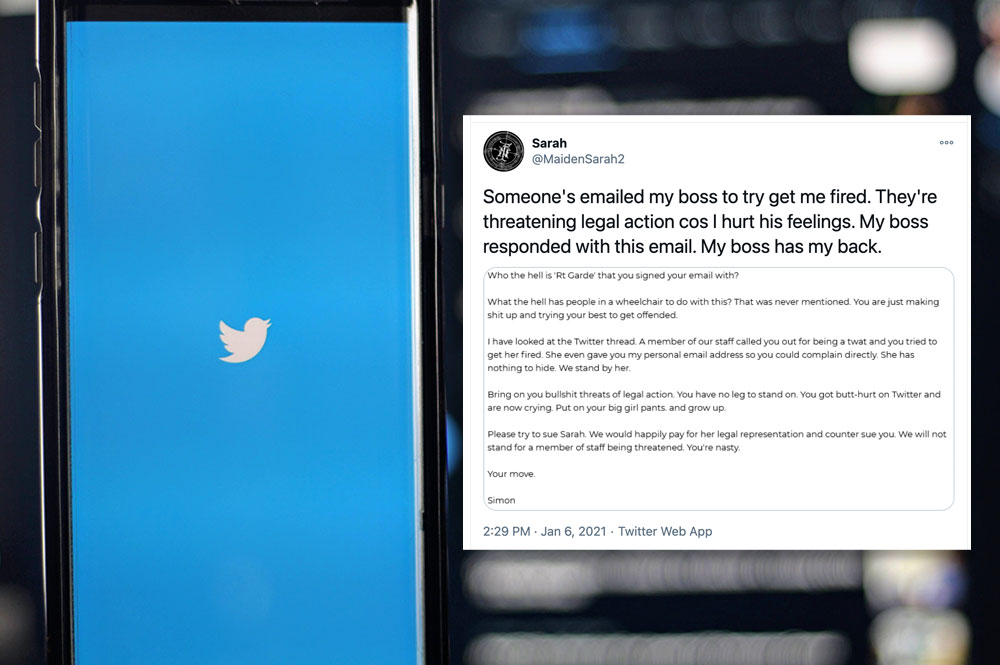 ‘Put on your big girl pants and grow up’: York firm’s *very* robust response to an offended Twitter user goes viral