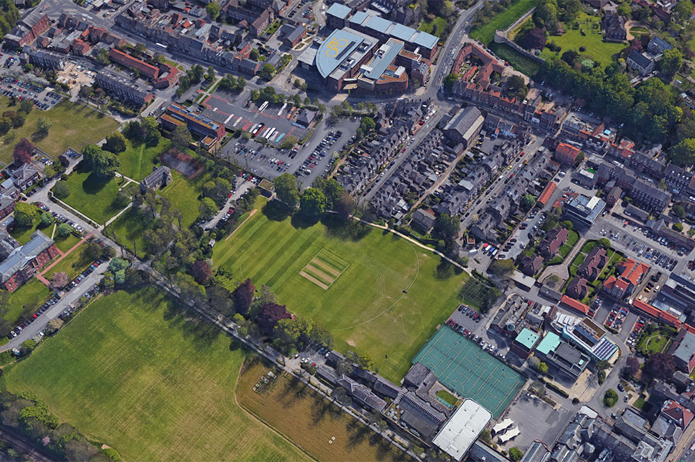 Man suffers broken leg in York playing field attack
