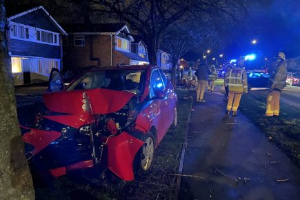 ‘A scene of chaos’: Wall destroyed and cars damaged in York crash