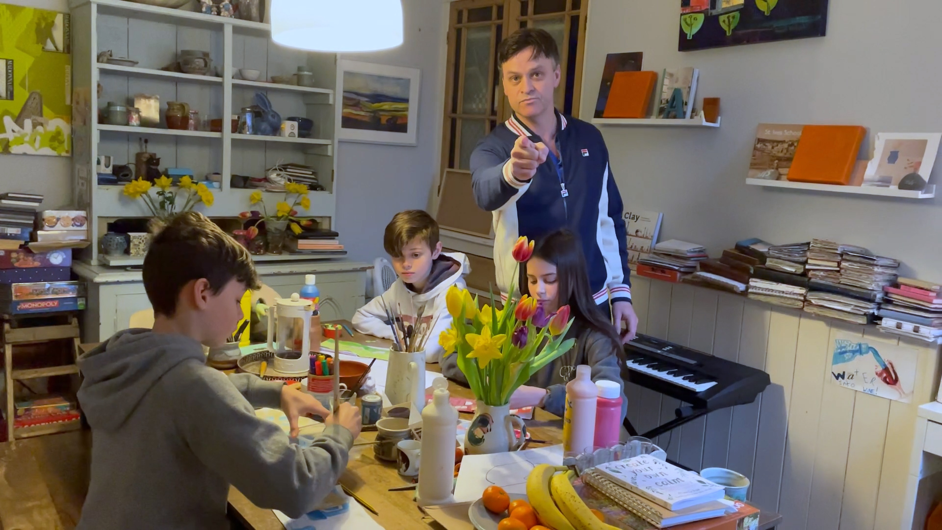 York duo creates free arty exercises for families during lockdown